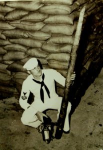 Fake submarine periscope found in the sea near Pearl Harbor, WWII (23681690725)