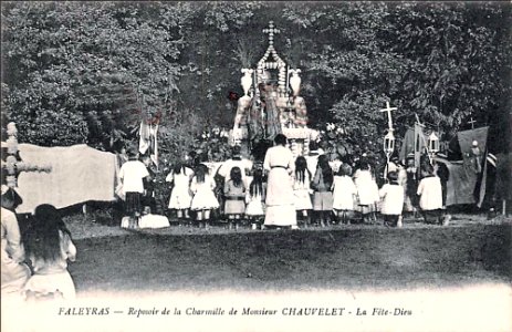 Faleyras - Procession de la Fête-Dieu 2