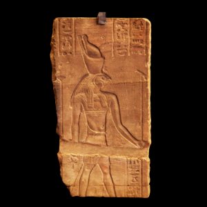 Falcon-headed god-MAHG MF 1308IMG 9626-black
