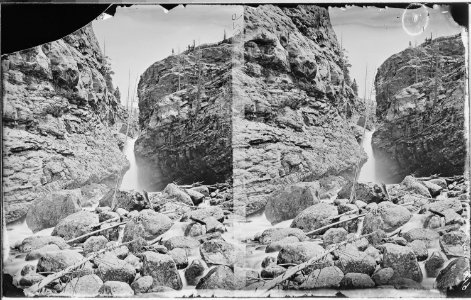 Falls above Grand Lake. Grand County, Colorado - NARA - 517535 photo