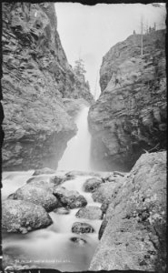 Falls at foot of Round Mountain. Colorado - NARA - 517042