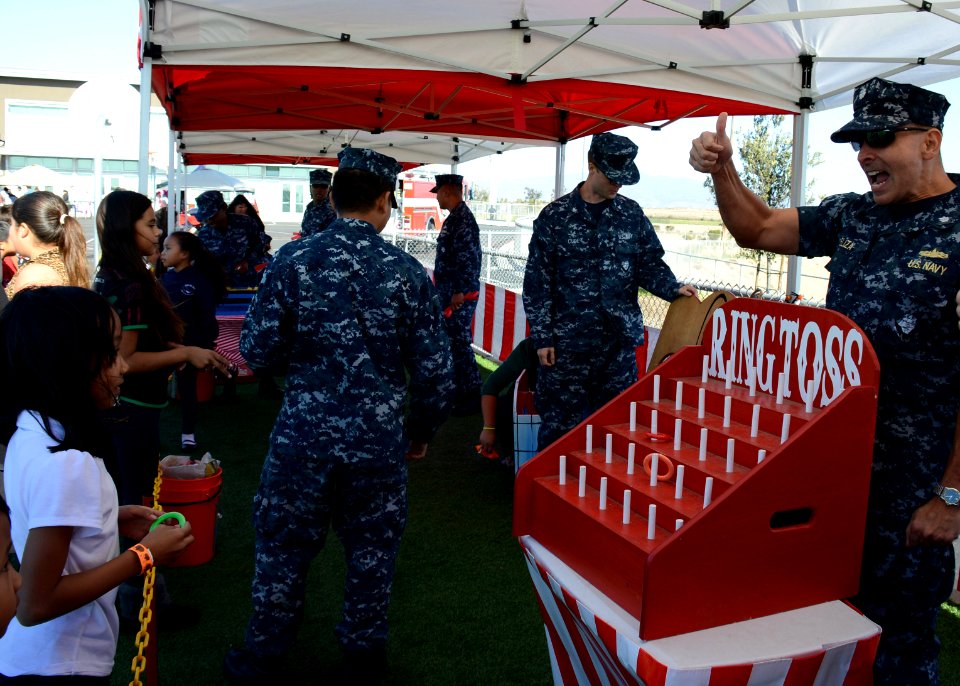 Fall festival at Vista Del Mar Elementary School 131030-N-BB534-466
