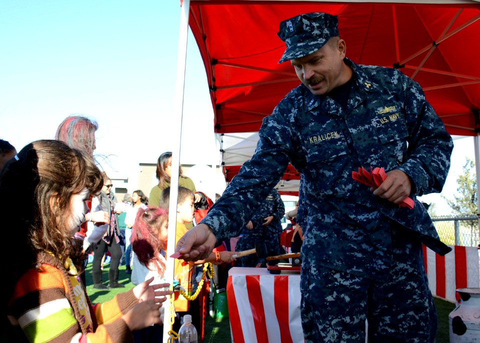 Fall festival at Vista Del Mar Elementary School 131030-N-BB534-708