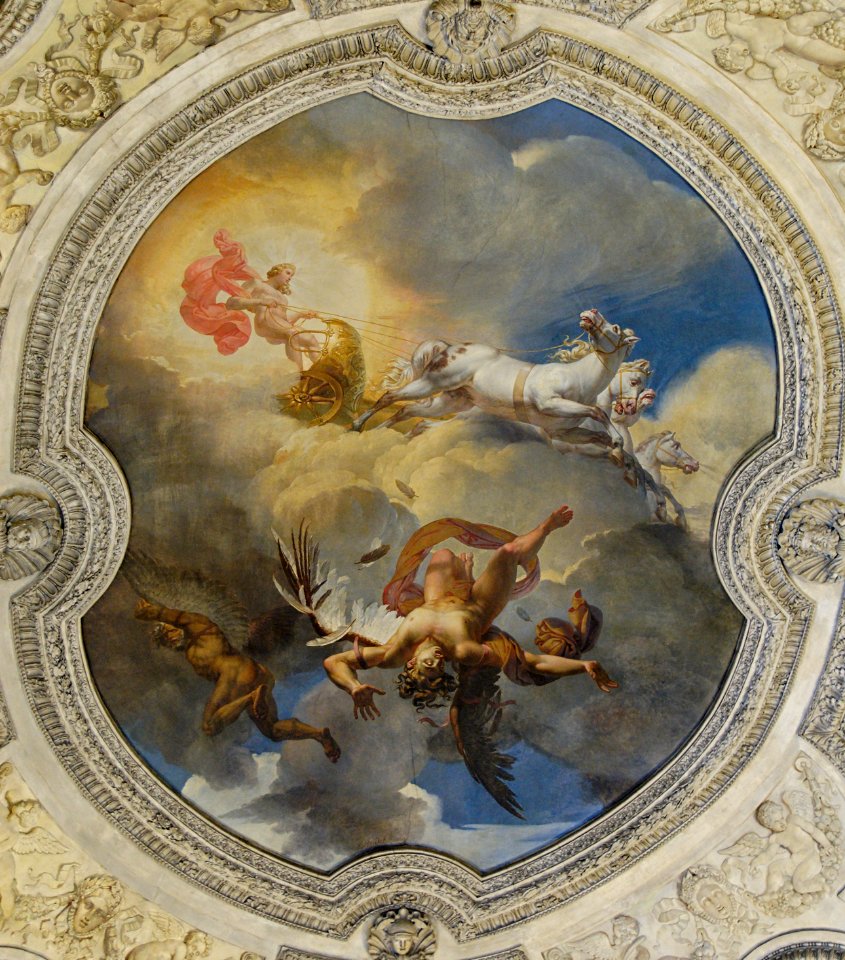Fall of Icarus Blondel decoration Louvre INV2624