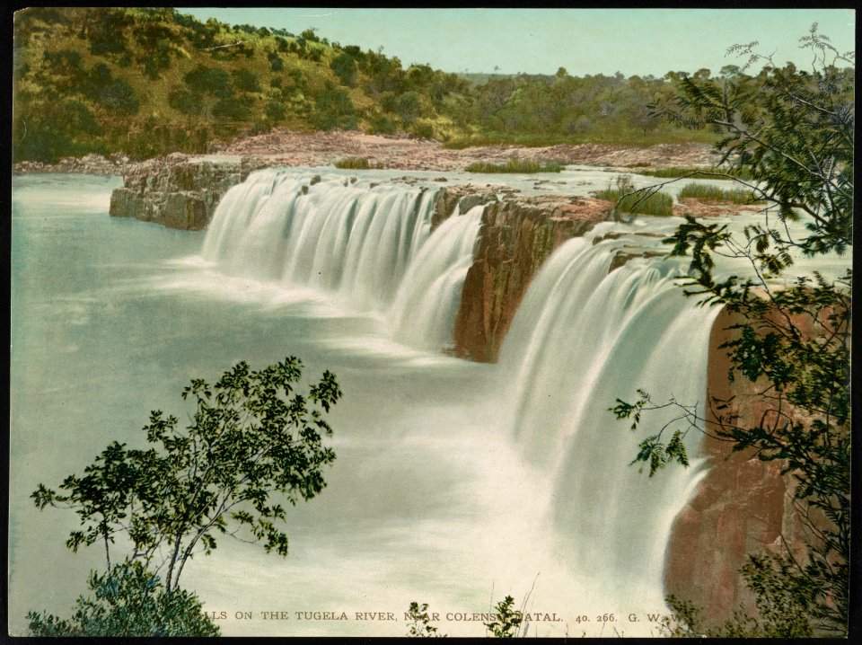 Falls on the Tugela River near Colenso, Natal LCCN2017657665