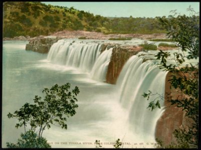 Falls on the Tugela River near Colenso, Natal LCCN2017657665