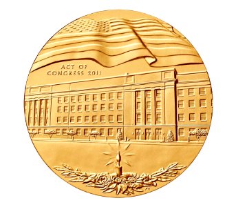 Fallen Heroes of VA Congressional Gold Medal (front)