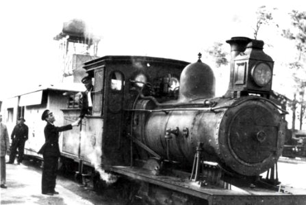 Famagusta-Nicosia railway line, officially opened on 21 October 1905 (Collection; Leventio Municipal Museum, Nicosia)