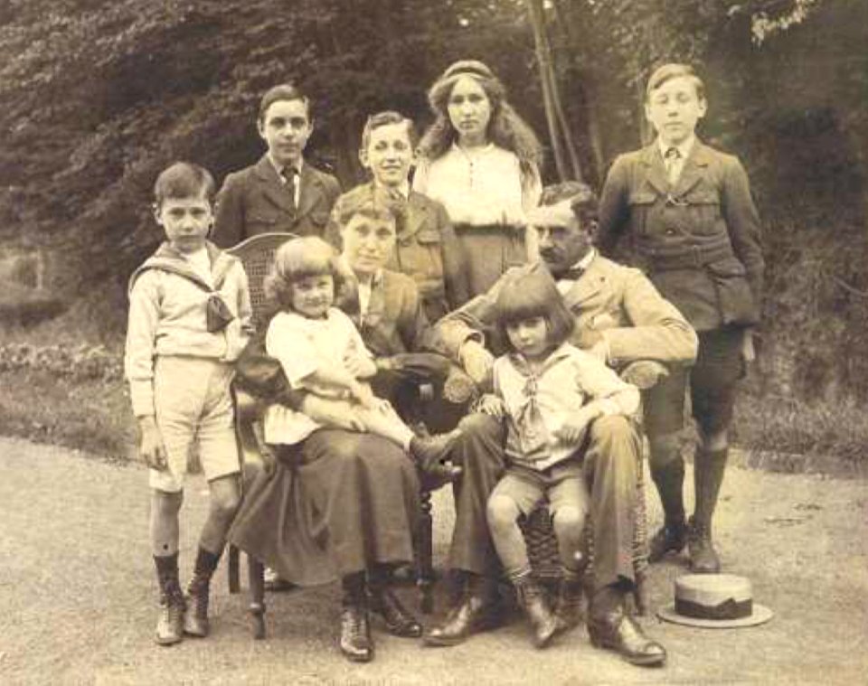 Familie Regout-Laloux, ca 1921-22