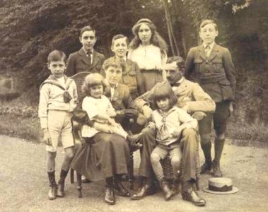 Familie Regout-Laloux, ca 1921-22