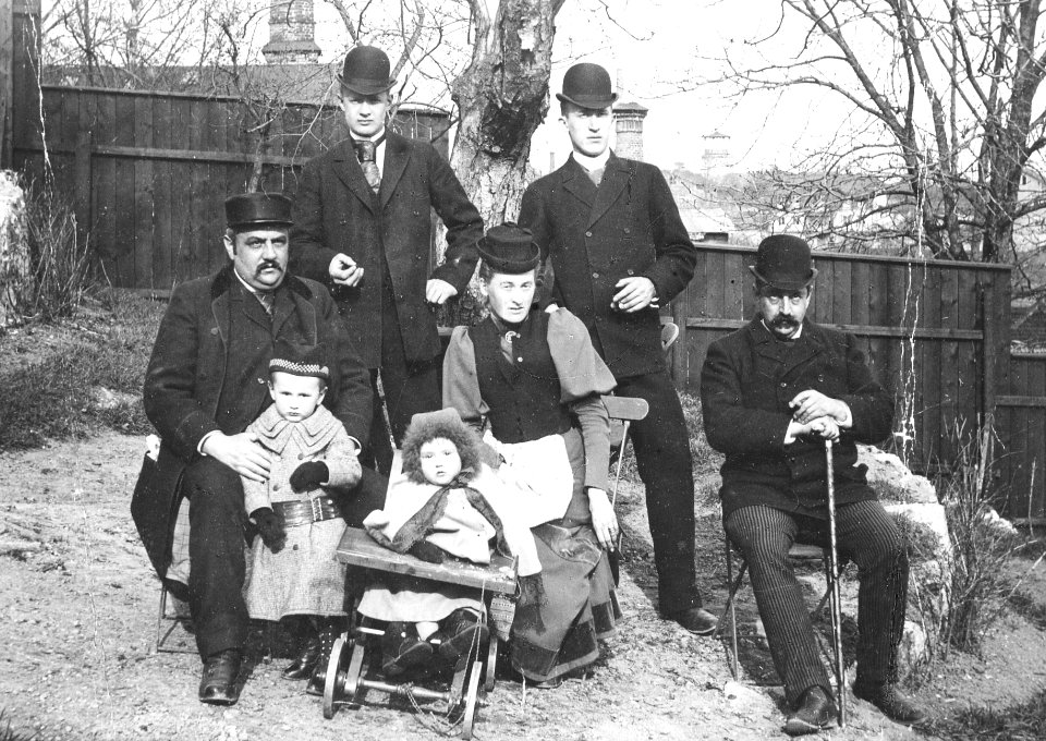 Familjen Fristedt Villa Lindudden 1903