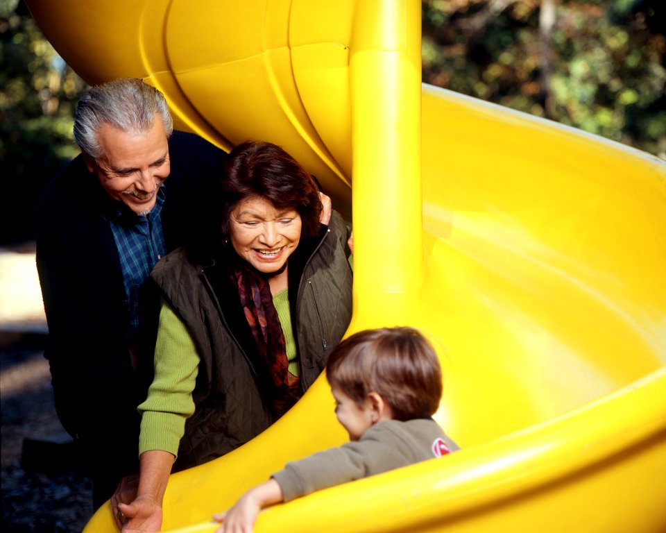 Family at a playground (1)