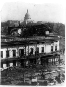 Famous Capitol landmark being dismantled to make way for modern business LCCN96507336