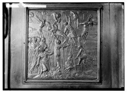 Famous Florentine bronzes in Church of the Holy Sepulchre. The Descent from the Cross LOC matpc.05783 photo