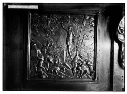 Famous Florentine bronzes in Church of the Holy Sepulchre. The Resurrection LOC matpc.05786