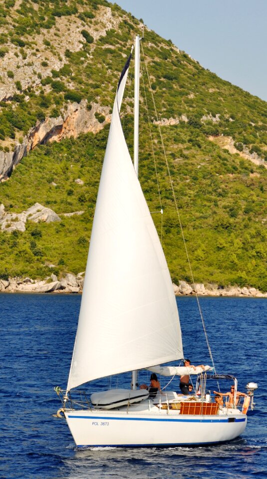 Boat sea sailing