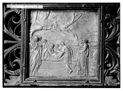 Famous Florentine bronzes in Church of the Holy Sepulchre. The Placing in the Tomb LOC matpc.05785