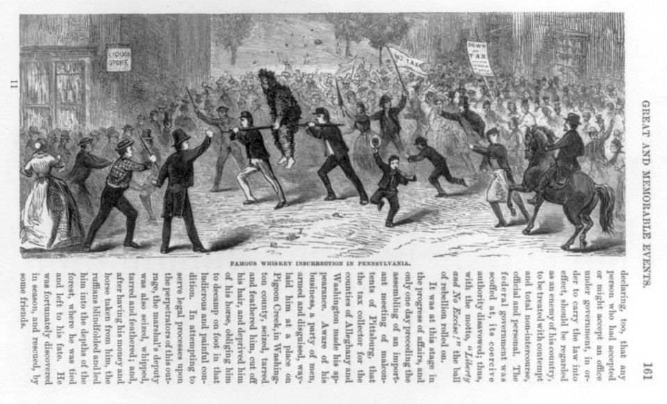 Famous Whiskey Insurrection in Pennsylvania LCCN2002697745