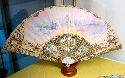 Fan, unidentified - Fan Room, Alcázar of Seville, Spain - DSC07323 photo