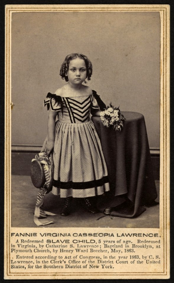 Fannie Virginia Casseopia Lawrence - Kellogg Brothers, photographers, 279 Main St., Hartford, Conn. LCCN2010647908