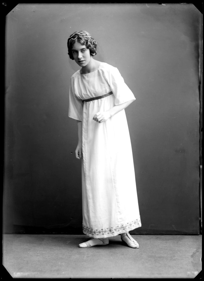 Fanny Falkner, rollporträtt - SMV - GF025