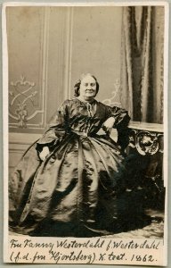Fanny Westerdahl, porträtt - SMV - H9 032