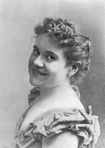 Fanny Rice, stage actress. Falk