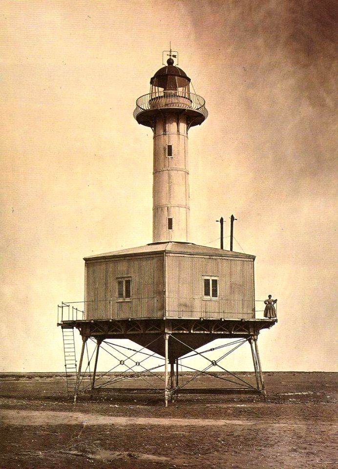 Far de la Banya, Tarragona, cap 1865.