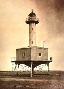 Far de la Banya, Tarragona, cap 1865.