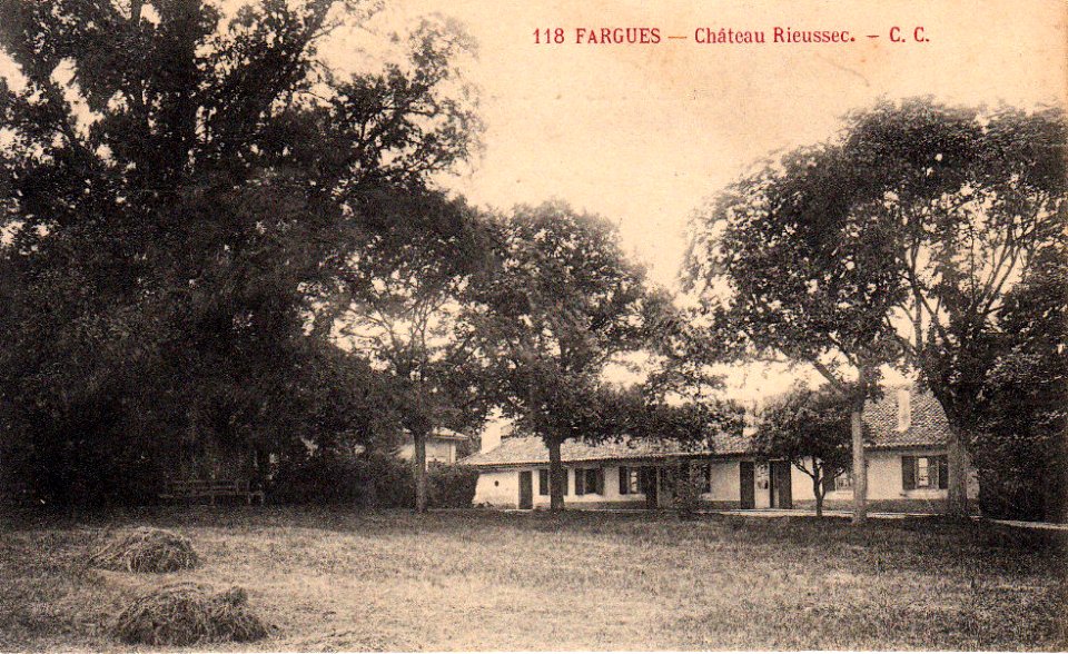 Fargues (Gironde) - château Rieussec 2