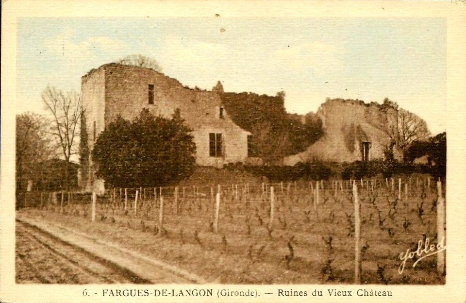 Fargues (Gironde) - ruines du château 5