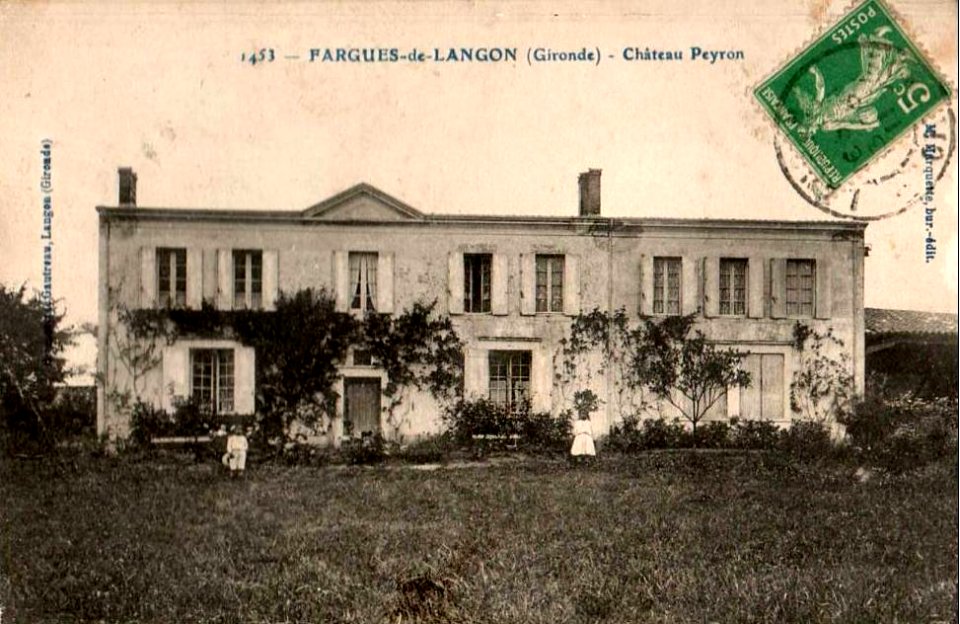 Fargues (Gironde) - château Peyron 3
