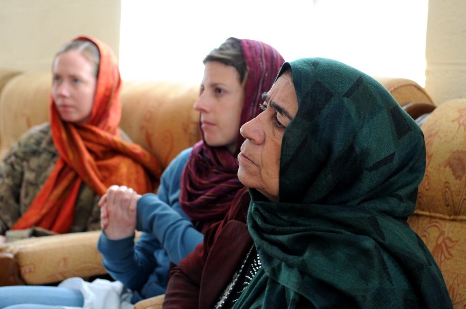 Farahi leadership holds women's shura in Farah City to address women's issues 121206-N-LR347-038