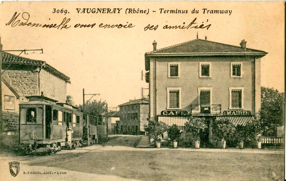 Farges 3069 - VAUGNERAY - Terminus du tramway
