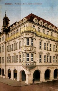 Farmacia león bella época Dresde