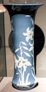 Farkasházy - Trumpet vase with lilies photo