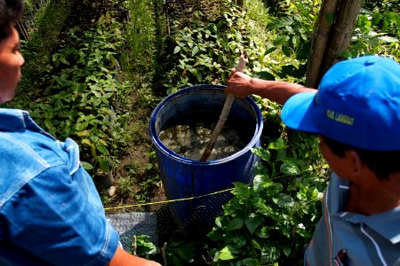 Farmers making organic pesticide (18418057876)
