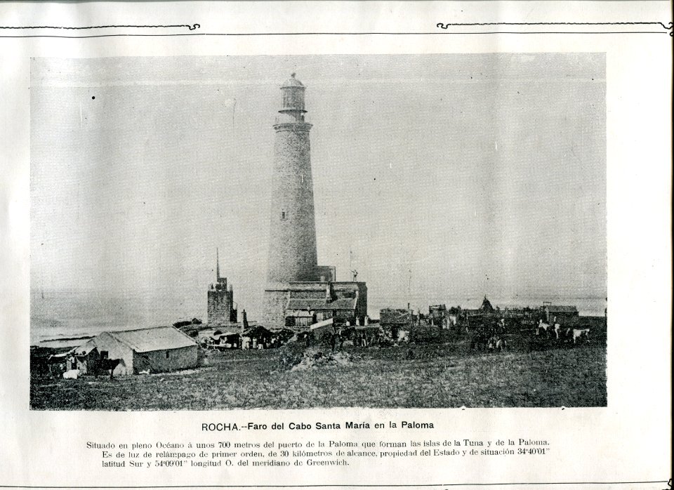 Faro del Cabo Santa María en la Paloma - Rocha