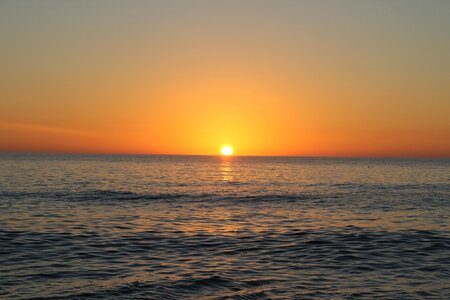Florida sun set horizon florida photo