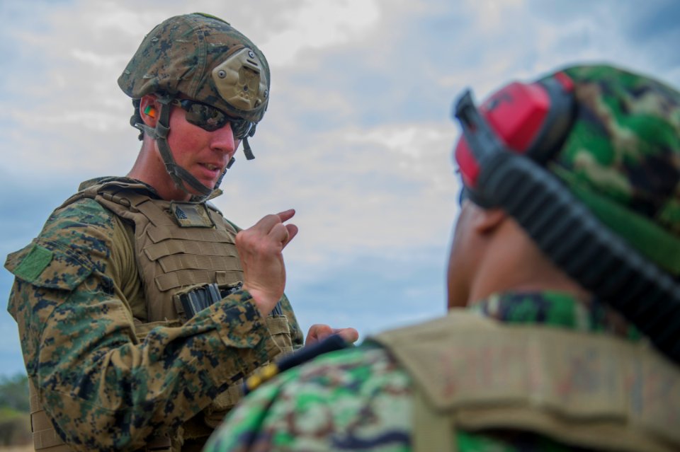 FASTPAC Marines Train With Timor-Leste Navy During CARAT Timor-Leste 2017 170731-N-UG232-0437