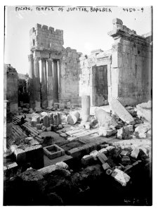 Façade, Temple of Jupiter, Baalbek LCCN2014706113