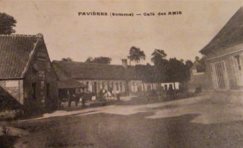 Favières - Café des amis