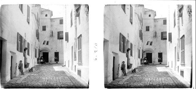 Façana d'una casa de Maó