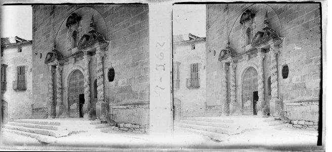 Façana d'una església de Sant Martí de Maldà