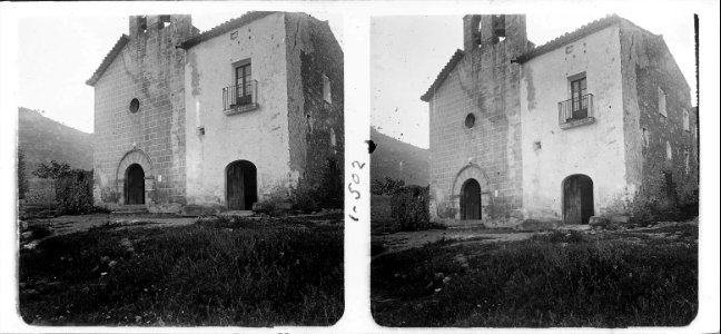 Façana de l'església de Prenafeta