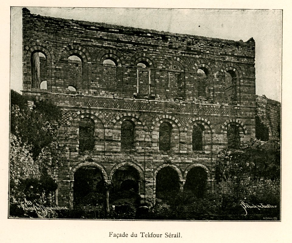 Façade du Tekfour Sérail - Barth Hermann - 1913