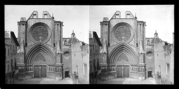 Façana de la catedral de Tarragona