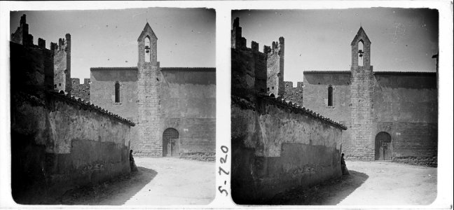 Façana de l'església de la Sang a Montblanc
