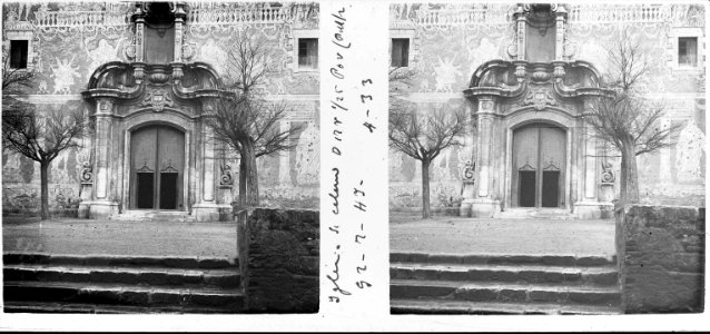 Façana de l'església de Sant Celoni