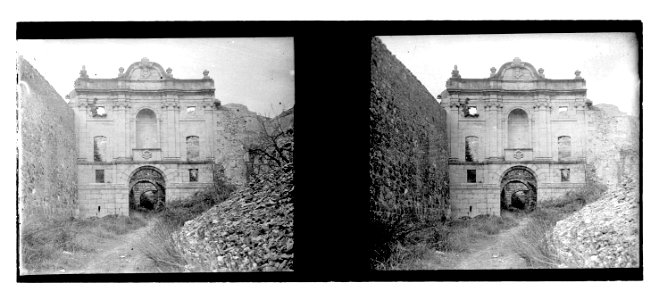 Façana de la cartoixa de Santa Maria d’Escaladei
